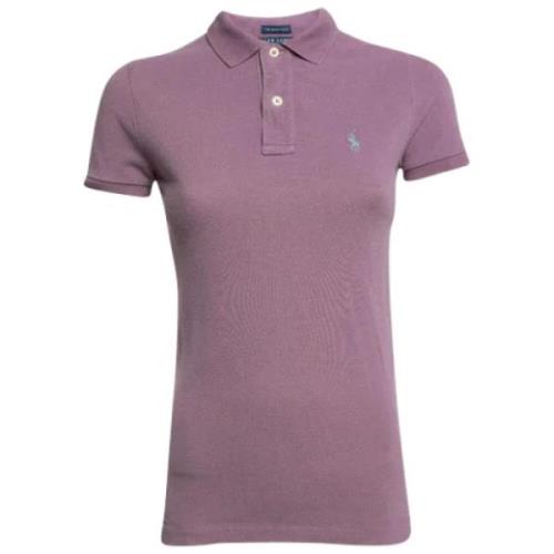 Ralph Lauren Pre-owned Pre-owned Bomull toppar Purple, Dam