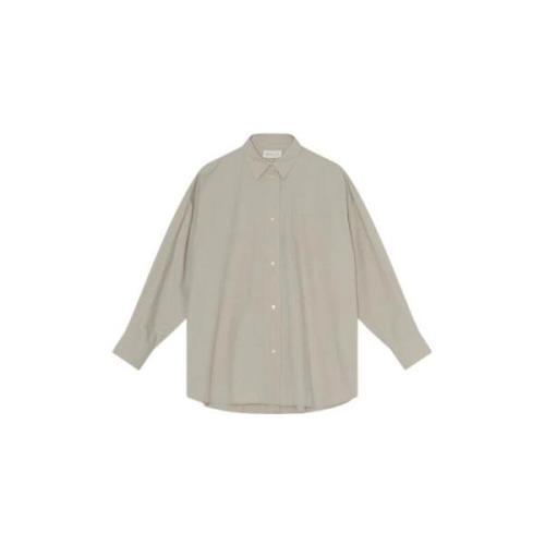 Skall Studio Edgar Oversized Skjorta Beige, Dam