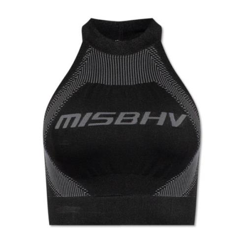 Misbhv Top med logotyp Black, Dam