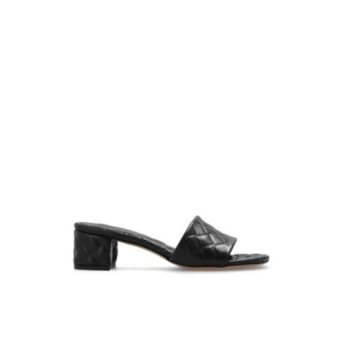 Bottega Veneta Amy klackmules Black, Dam