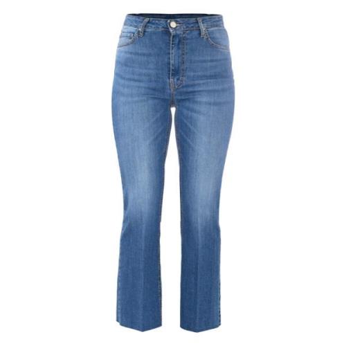 Kocca Raka jeans med veck fram Blue, Dam