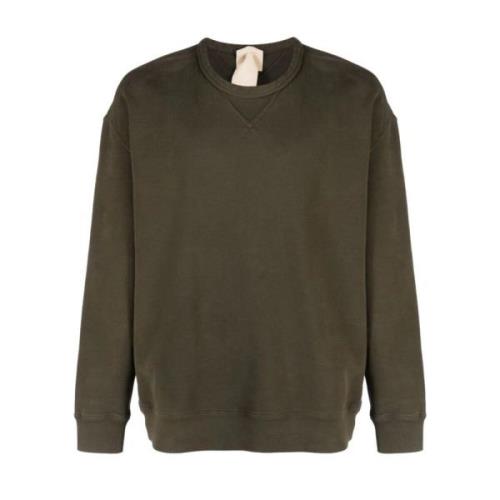 Ten C Stängd Crewneck Sweatshirts Green, Herr