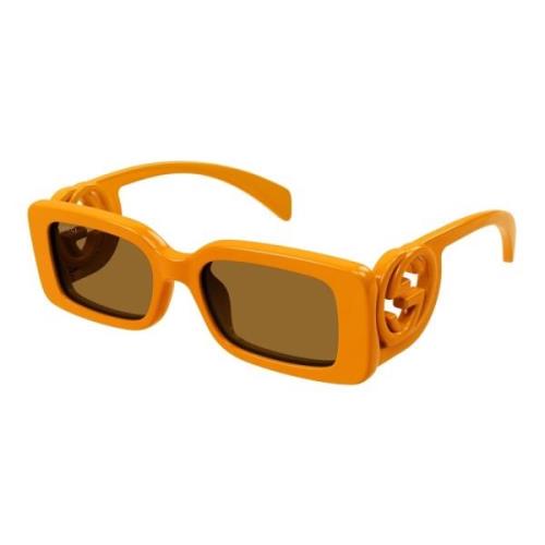 Gucci Gg1325S 008 Sunglasses Orange, Dam