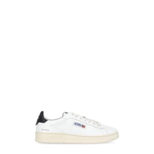 Autry Vita Lädersneakers för Män White, Herr