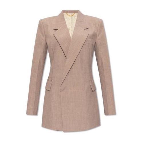 Victoria Beckham Blazer med fickor Purple, Dam