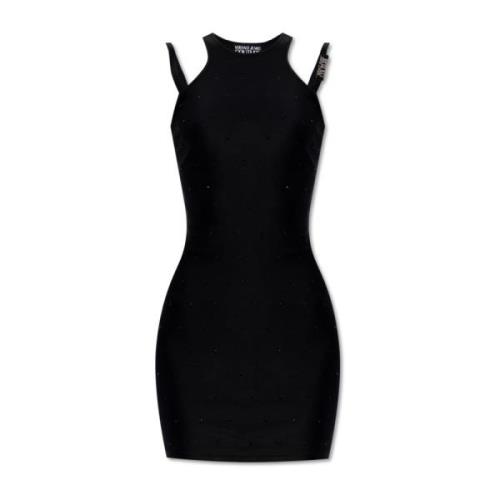 Versace Jeans Couture Bodycon klänning Black, Dam