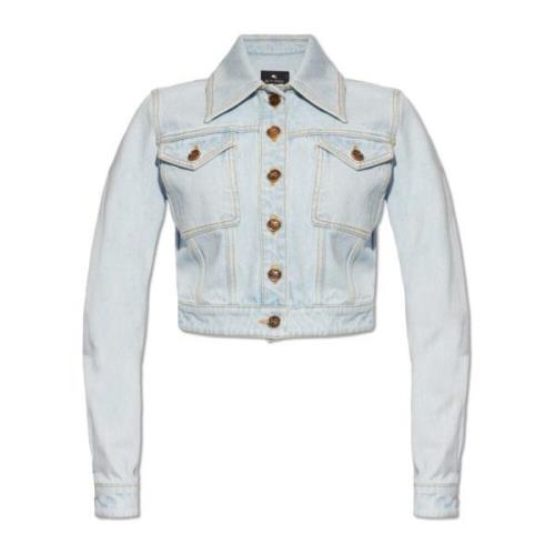 Etro Jeansjacka Blue, Dam