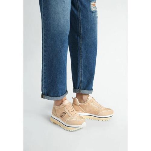 Liu Jo Vibrant Papaya Sneaker Beige, Dam