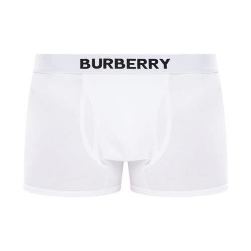 Burberry Boxershorts med logotyp White, Herr