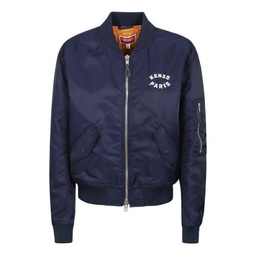 Kenzo Midnight Blue Tiger Bomberjacka Blue, Dam