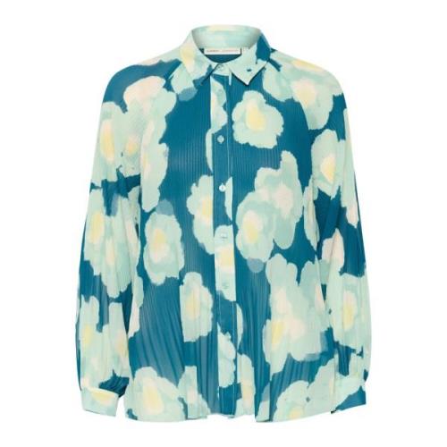 InWear Grön Poetisk Blus Multicolor, Dam