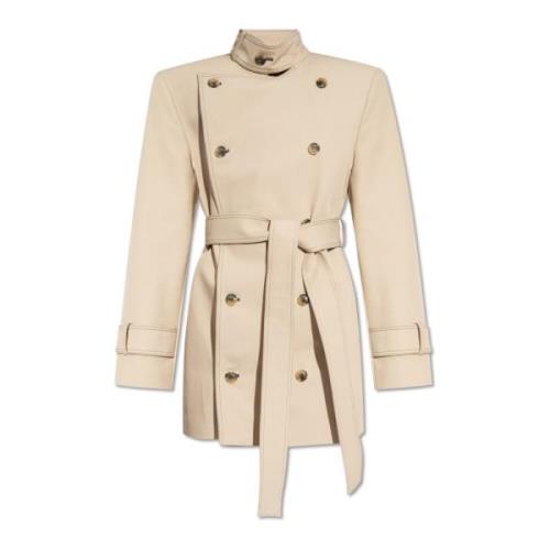 The Mannei Stockholm kort trenchcoat Beige, Dam