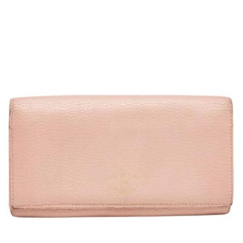 Gucci Vintage Pre-owned Laeder plnbcker Pink, Dam