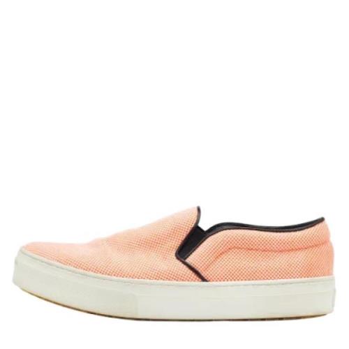 Celine Vintage Pre-owned Canvas sneakers Orange, Dam