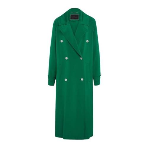 Kiton Smaragdgrön Sidenskinnjacka Green, Dam