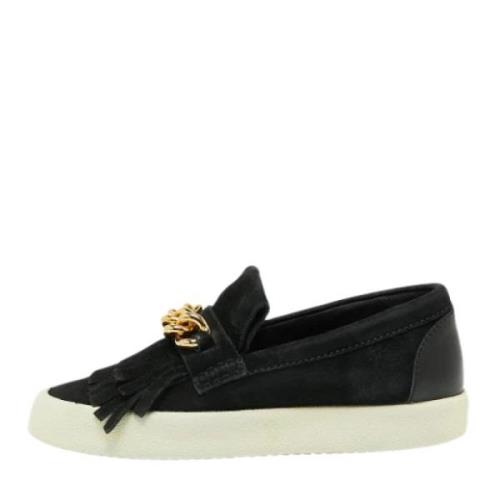 Giuseppe Zanotti Pre-owned Pre-owned Mocka sneakers Black, Dam