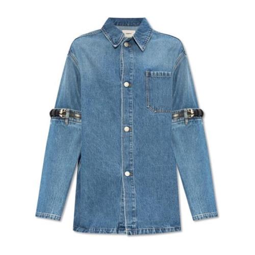 Coperni Jeansjacka Blue, Dam