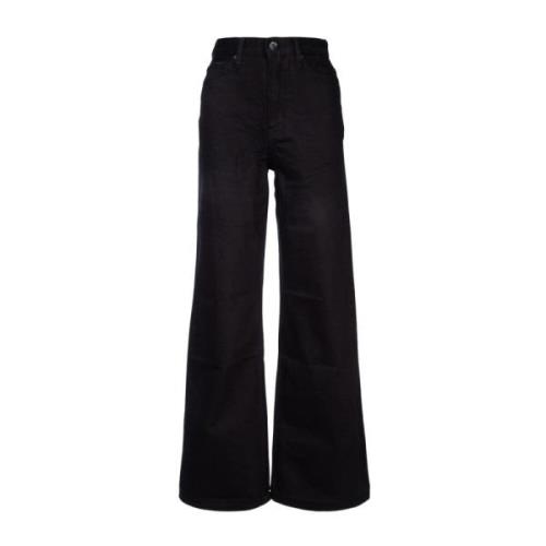 Calvin Klein Pantalone Stiliga Byxor Black, Dam