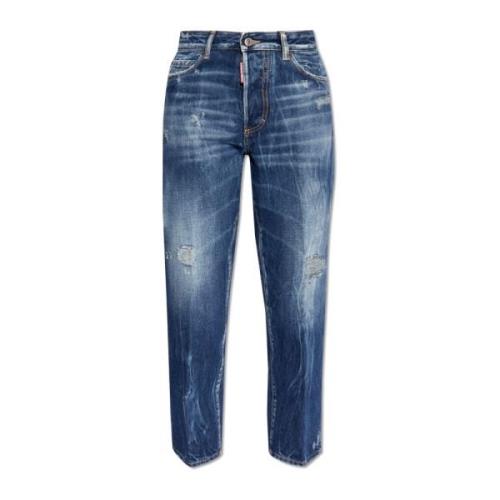 Dsquared2 Boston jeans Blue, Dam