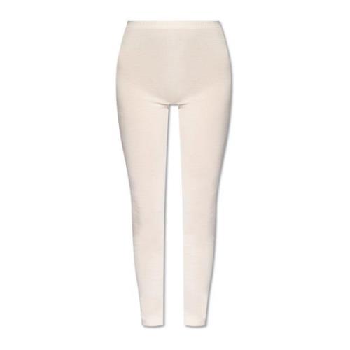 Hanro Leggings i silkeblandning Beige, Dam