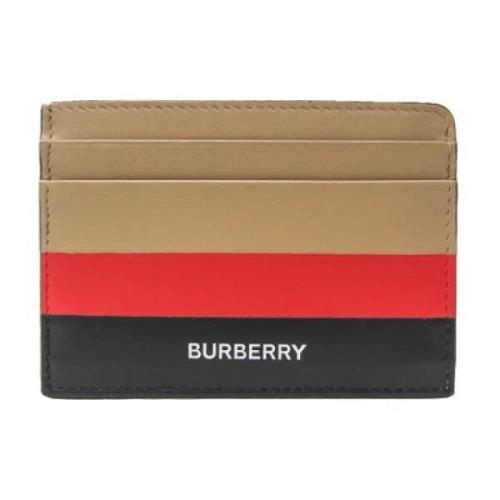 Burberry Vintage Pre-owned Laeder plnbcker Multicolor, Dam