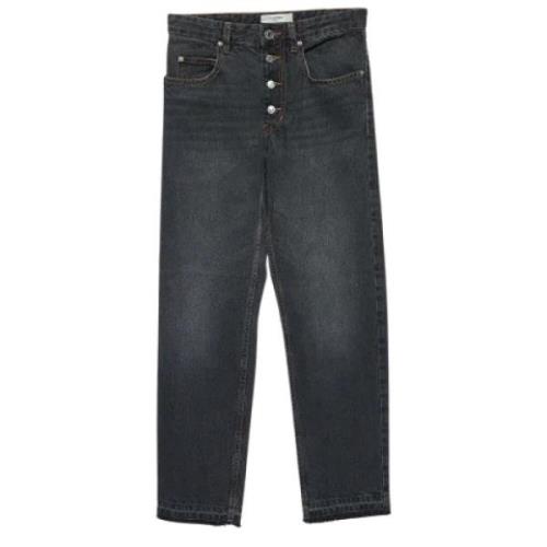 Isabel Marant Pre-owned Pre-owned Denim jeans Gray, Dam