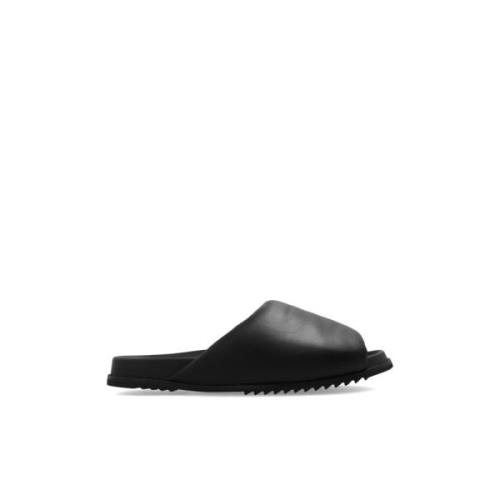 Rick Owens Granolas lädersandaler Black, Herr