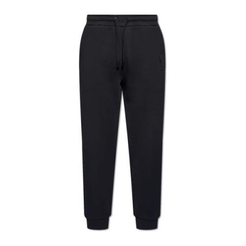 Ami Paris Sweatpants med logotyp Black, Herr