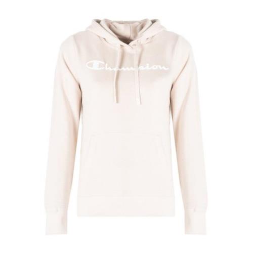 Champion Huvtröja med framficka Beige, Dam