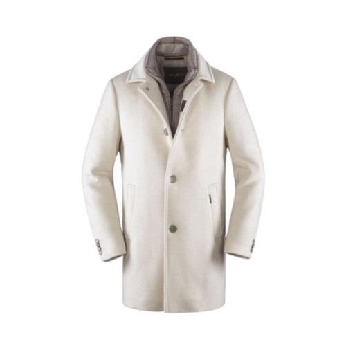 Moorer Lyxig Yangir Cashmere Kappa Beige, Herr