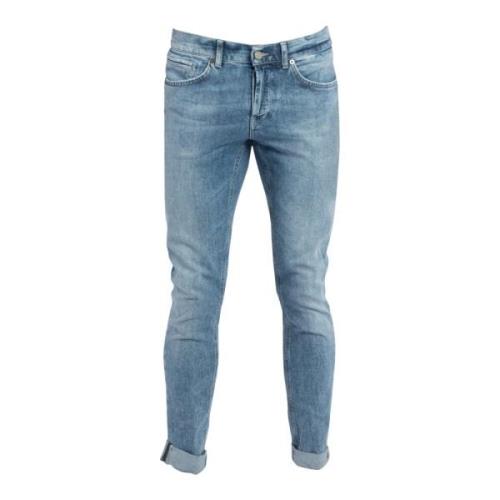 Dondup Blå Skinny Fit Jeans Blue, Herr