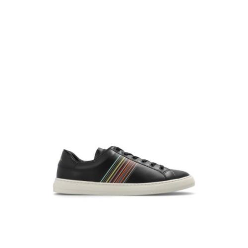 Paul Smith Lädersneakers Black, Herr