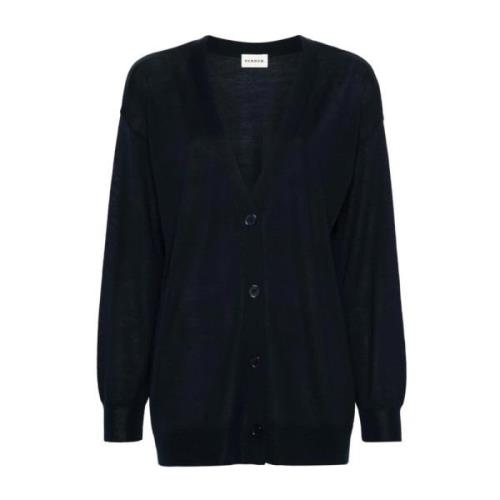 P.a.r.o.s.h. Blå Cardigan Blue, Dam