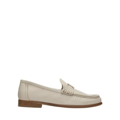 Lottusse Lara Band Loafers Mocasin Banda White, Dam