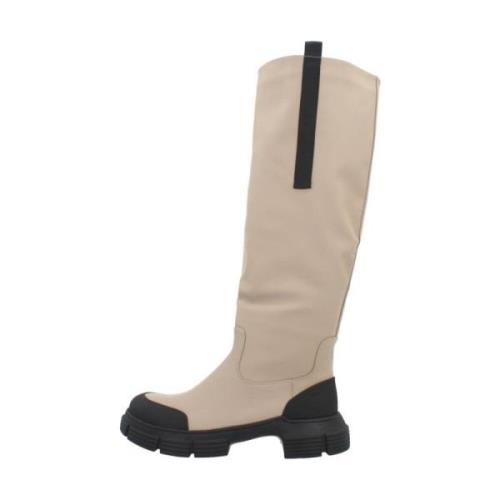 Noa Harmon High Boots Beige, Dam