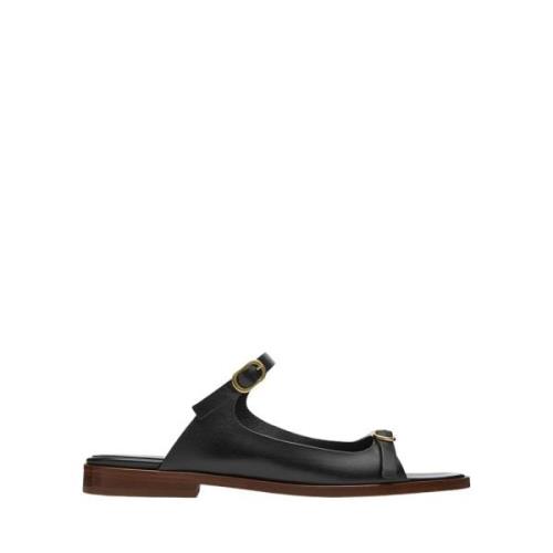 Lottusse Sandaler Nylo Black, Dam