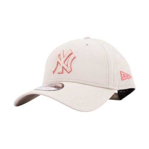 New Era Team Outline Cap Beige, Herr