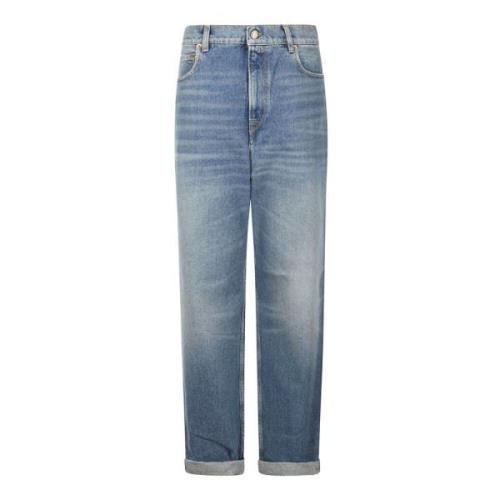 Golden Goose Medium Stone Washed Denim Jeans Blue, Herr