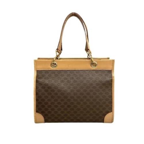 Celine Vintage Pre-owned Canvas celine-vskor Brown, Dam