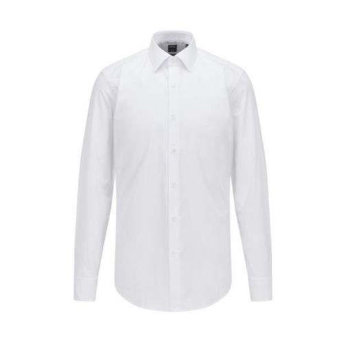 Boss Slim Fit Skjorta White, Herr