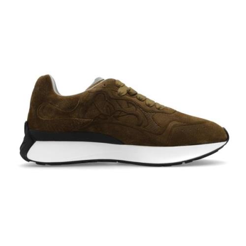 Alexander McQueen Mockasneakers Brown, Herr