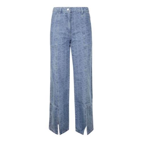 Stine Goya Tidlösa Straight Denim Jeans Blue, Dam