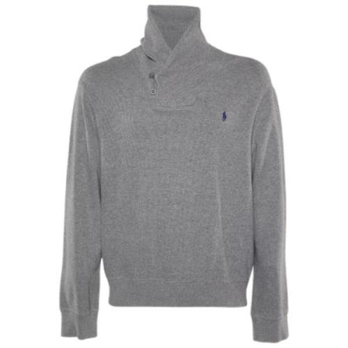 Ralph Lauren Pre-owned Pre-owned Stickat toppar Gray, Dam