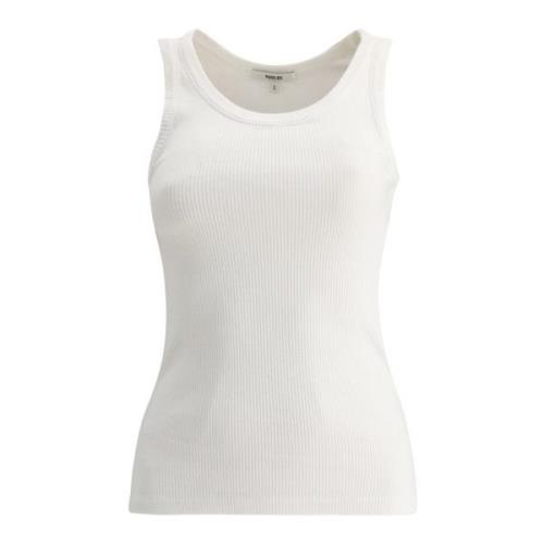 Agolde Poppy Tank Top White, Dam