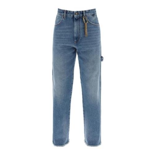 Darkpark Baggy Fit Arbetskläder Jeans Blue, Herr