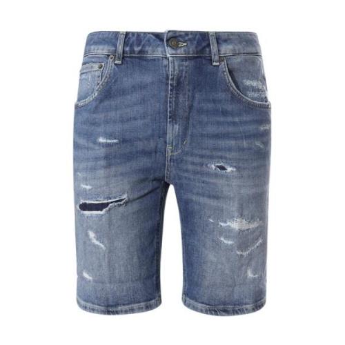 Dondup Denim Shorts med Revor Blue, Herr