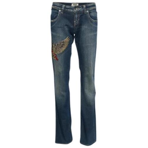 Moschino Pre-Owned Pre-owned Denim jeans Blue, Dam