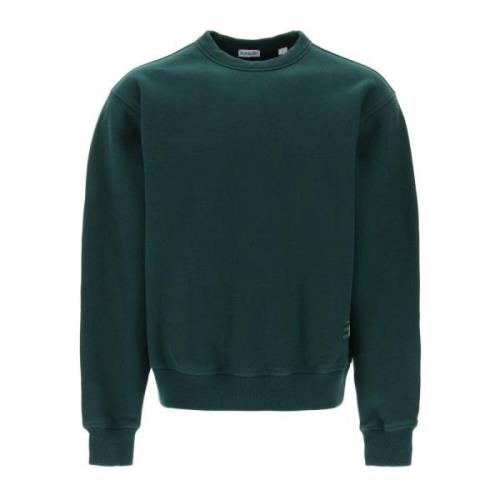 Burberry Oversized Square Line Crewneck Sweatshirt Green, Herr