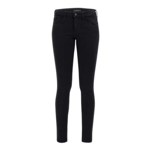 Guess Stiliga Skinny Jeans för Kvinnor Black, Dam