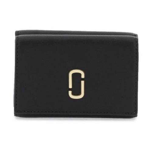 Marc Jacobs J Marc Trifold Plånbok i Grained Läder Black, Dam